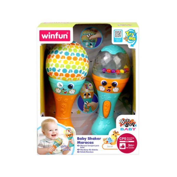 Winfun Toys: Baby Shaker Maracas 240803 - Image 2