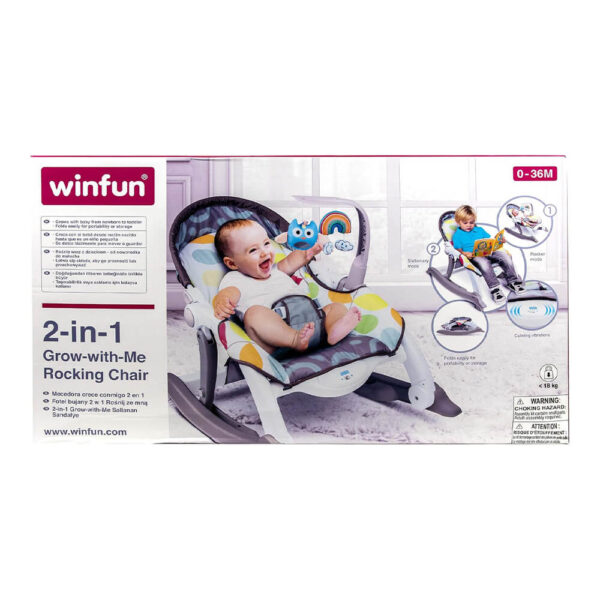 Winfun Toys: 2-in-1 Grow-with-Me Rocking Chair 802000 - Image 2