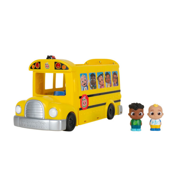 Jazwares Cocomelon Vehicle (Transforming School Time Bus) - Image 7