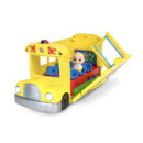 Jazwares Cocomelon Vehicle (Transforming School Time Bus)