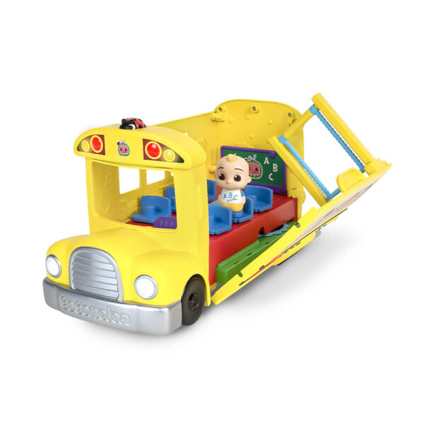 Jazwares Cocomelon Vehicle (Transforming School Time Bus) - Image 6