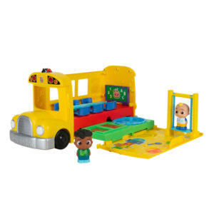 Jazwares Cocomelon Vehicle (Transforming School Time Bus)