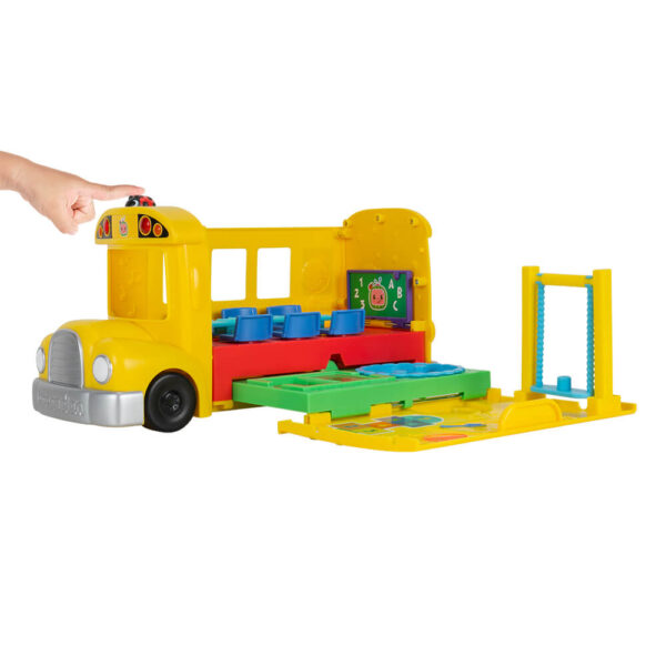 Jazwares Cocomelon Vehicle (Transforming School Time Bus) - Image 4