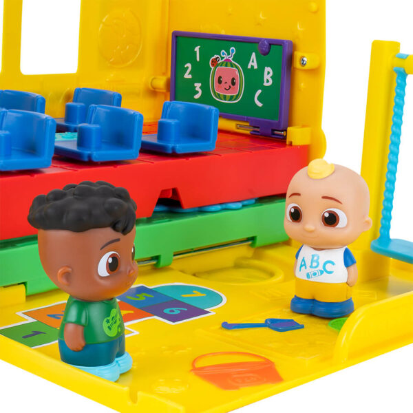 Jazwares Cocomelon Vehicle (Transforming School Time Bus) - Image 3