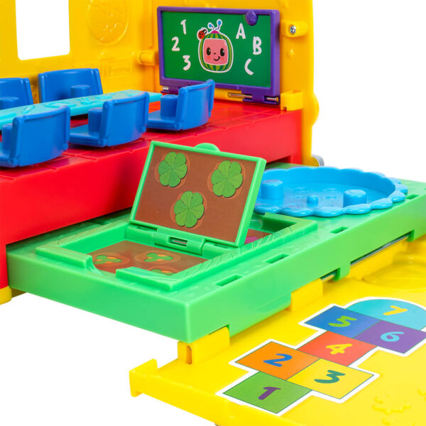 Jazwares Cocomelon Vehicle (Transforming School Time Bus) - Image 2