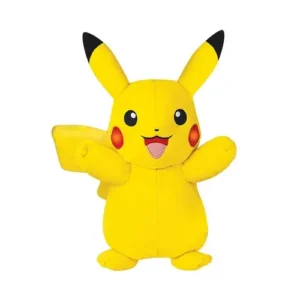 Jazwares Pokemon Plush (Power Action) - Pikachu - Lights And Sounds Interactions