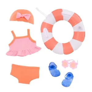 Deluxe Bathing Suit outfit w/Floaty