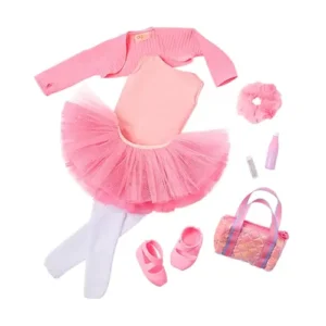 Deluxe Ballet Outfit W/ Tricolored Skirt