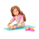 DOLL W/ YOGA OUTFIT & MAT, LUCY GRACE
