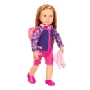Our Generation - Dlx Swimmer Poseable Doll w/Accy, Maya