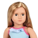 Doll w/BATHING SUIT &SKIRT