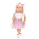 Doll w/ Unicorn  Fashion Doll in Rainbow Outfit
