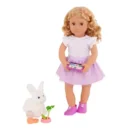 Posable 18-inch Doll & Storybook Set and "Summer Pet Friends"
