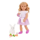 Posable 18-inch Doll & Storybook Set and "Summer Pet Friends"