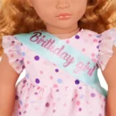 Doll w/Frilly Party Dress & Shoes, Esme