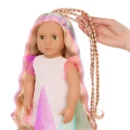 Hairgrow Doll w/Rainbow Colored Hair, Tessie  "From Hair to There"
