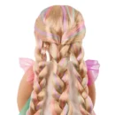 Hairgrow Doll w/Rainbow Colored Hair, Tessie  "From Hair to There"