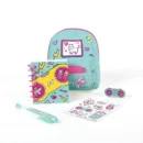 Mini Bacpack with Stationery Retro GameAST OF 3CDU 12 (One Random Piece)