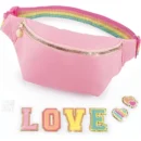 Fashion Bum Bag With Patches
