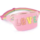 Fashion Bum Bag With Patches
