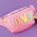 Fashion Bum Bag With Patches