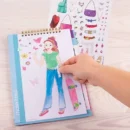 Blooming Vibes Fashion Sketch Book
