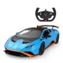 Rastar R/C Car Lamborghini Huracan STO 1:14 Cyan