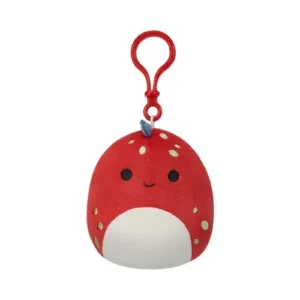 Jazwares Squishmallows - Clip-On: Fantasy Squad - Rainbow Duck - Brindall (3.5 Inch)