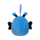 Jazwares Squishmallows - Clip-On: Wildlife Squad - Blue Butterfly - Waverly (3.5 Inch)