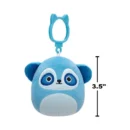 Jazwares Squishmallows - Clip-On: Fantasy Squad -  Blue Meerkat - Rolf (3.5 Inch)