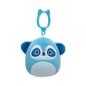 Jazwares Squishmallows - Clip-On: Fantasy Squad -  Blue Meerkat - Rolf (3.5 Inch)