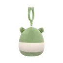 Jazwares Squishmallows - Clip-On: Fantasy Squad - Olive & White Tapir - Gerald (3.5 Inch)