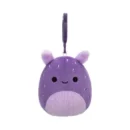 Jazwares Squishmallows - Clip-On: Sealife Squad - Dark Purple Sea Bunny - Oha (3.5 Inch)