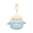 Jazwares Squishmallows - Clip-On: Buddy Squad - Blue & White Parakeet - Tycho (3.5 Inch)