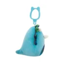 Jazwares Squishmallows - Clip-On:  Prehistoric Squad - Blue Triceratops - Vilmos (3.5 Inch)