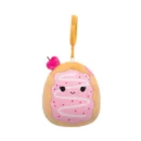 Jazwares Squishmallows - Clip-On: Food Squad - Pink Herry Toaster Pastry - Perl (3.5 Inch)