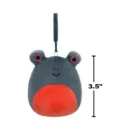 Jazwares Squishmallows - Clip-On: Wildlife Squad - Dark Blue Frog Pastry - Jameel (3.5 Inch)