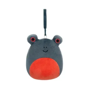 Jazwares Squishmallows - Clip-On: Wildlife Squad - Dark Blue Frog Pastry - Jameel (3.5 Inch)