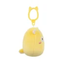 Jazwares Squishmallows - Clip-On: Wildlife Squad - Yellow Llama - Lafi (3.5 Inch)