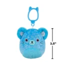 Jazwares Squishmallows - Clip-On: Wildlife Squad - Blue Jaguar - Sarge (3.5 Inch)