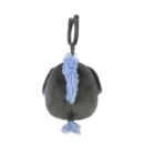 Jazwares Squishmallows - Clip-On: Wildlife Squad - Charcoal & Periwinkle Donkey - Don (3.5 Inch)