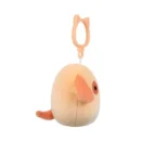Jazwares Squishmallows - Clip-On: Fantasy Squad - Peach Dog - Drella (3.5 Inch)