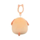 Jazwares Squishmallows - Clip-On: Fantasy Squad - Peach Dog - Drella (3.5 Inch)
