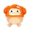 Jazwares Squishmallows - Core: Style Squad - The Light Orange Bigfoot with Flower Pin - Shasta (12 Inch)