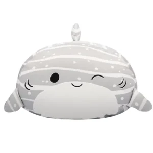 Jazwares Squishmallows - Stackables: Sealife Squad - Grey Whale Shark - Sachie (12 Inch)