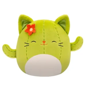 Jazwares Squishmallows - Core: Fantasy Squad - Green Cat - Ms. Miss (7.5 Inch)