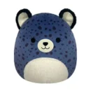 Jazwares Squishmallows - Core: Fantasy Squad - Navy Blue Cheetah with Fuzzy Belly - Spotts (20 Inch)