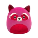 Jazwares Squishmallows - Core: Fantasy Squad - Maroon Tonal Raccoon with Maroon Velvet Accents - Olivieri (12 Inch)