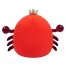 Jazwares Squishmallows - Core: Sealife Squad - Jumbo Plush - Red King Crab with Crown - Georgios (24 Inch )