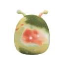 Jazwares Squishmallows  - Core: Space Squad - Olive Green Tie-Dye Alien with White Belly - Hawk (14 Inch)